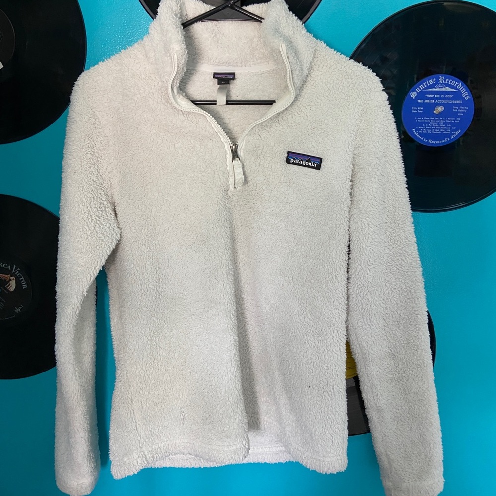 Furry Patagonia Quarter-Zip Pullover
